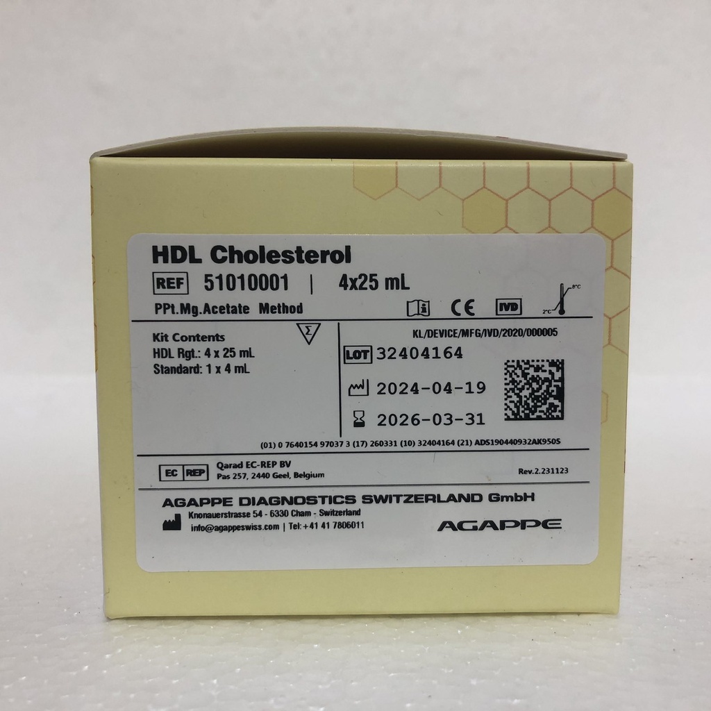 HDL-CHOLESTEROL PPT 4 x 25 mL_Open