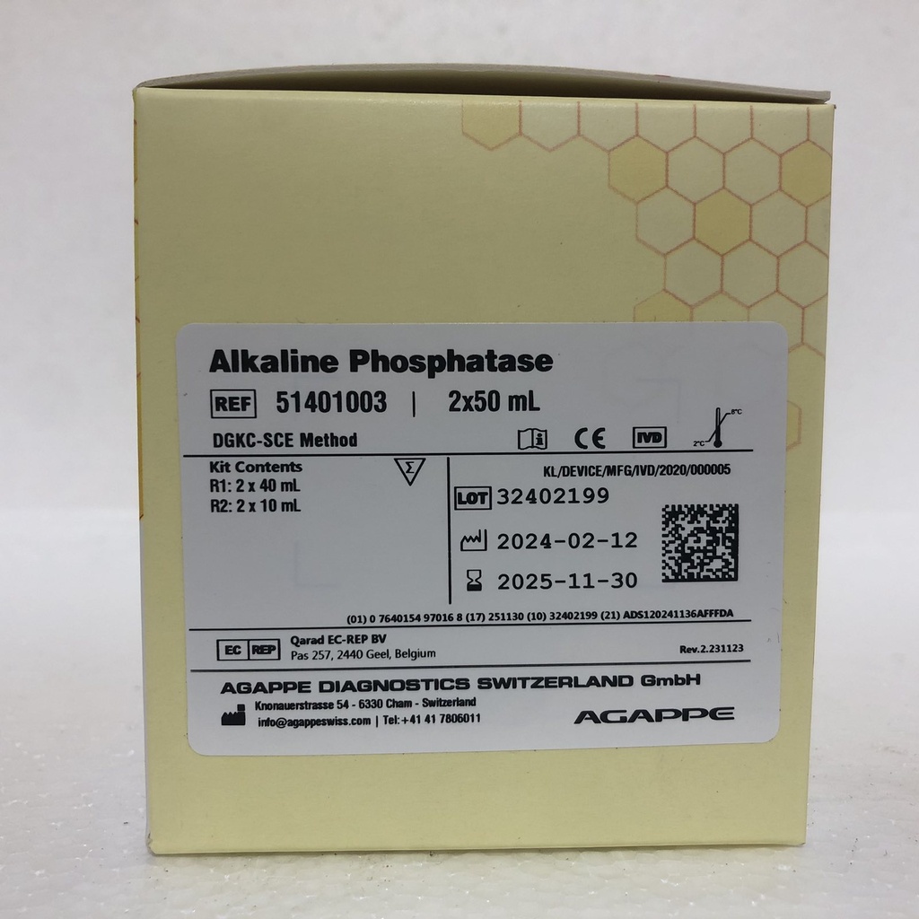 ALKALINE PHOSPHATASE 2 x 50ml_Open