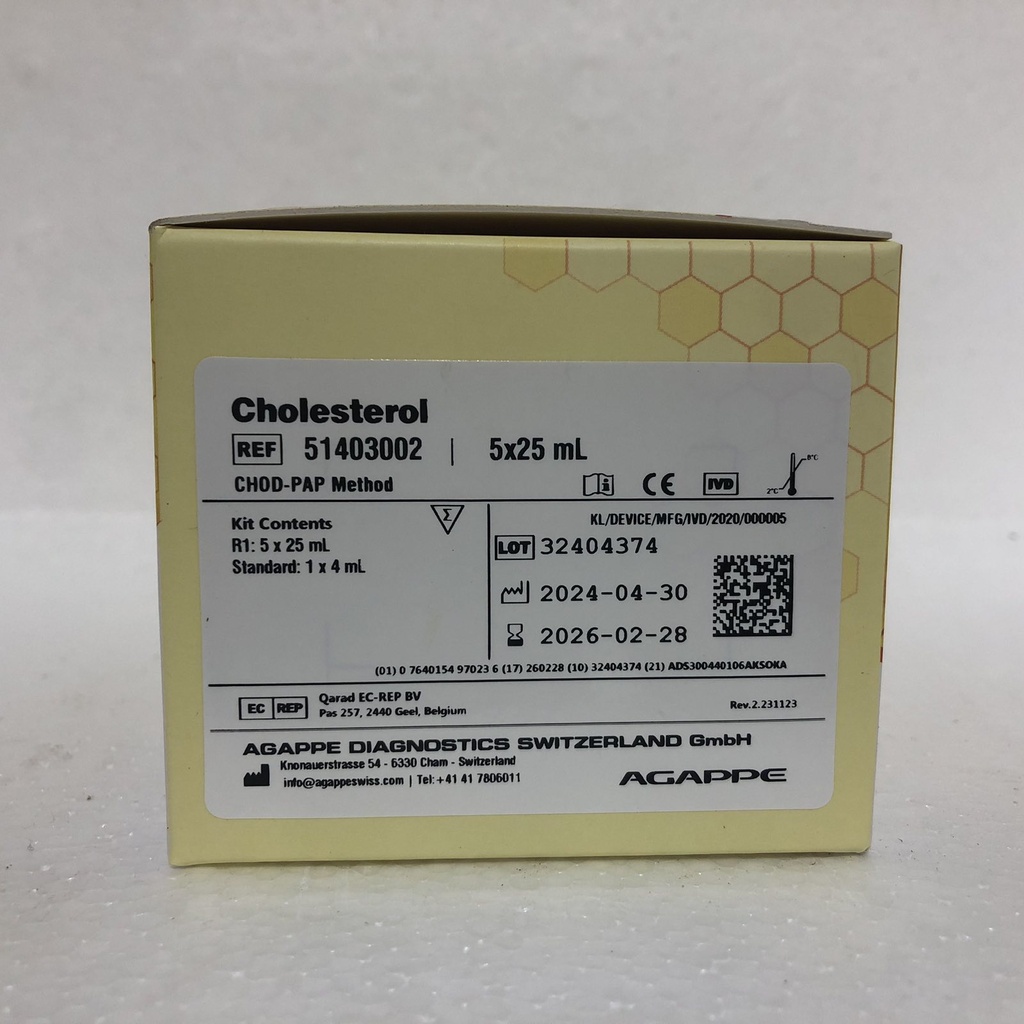 CHOLESTEROL  5 x 25 mL_Open