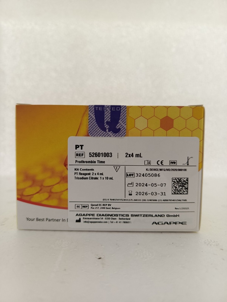 PT 2 x 4 mL