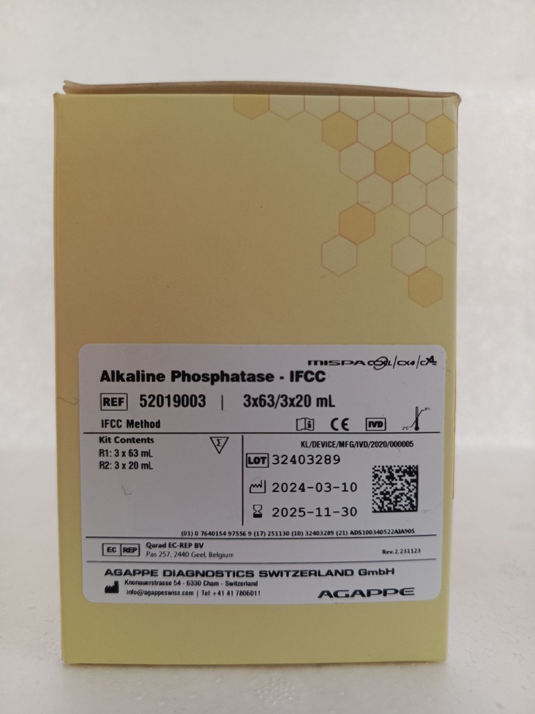 Alkaline phosphatase - IFCC 3x63/3x20mL_CXL Pro