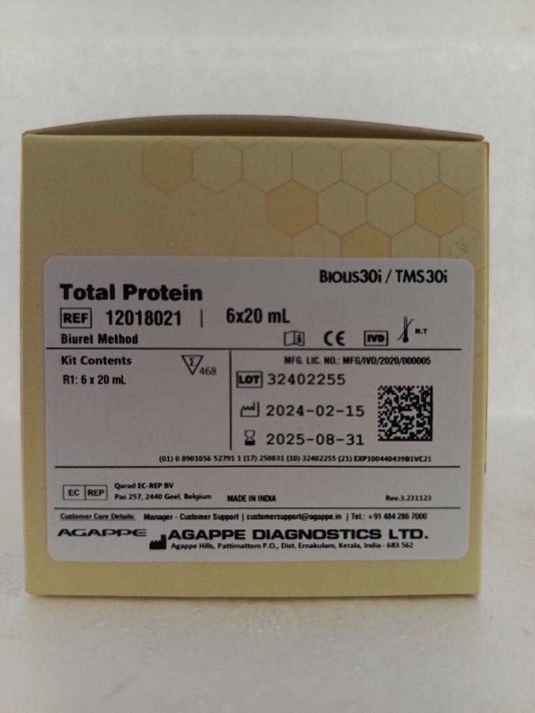 Total Protein 6x20 mL_Biolis