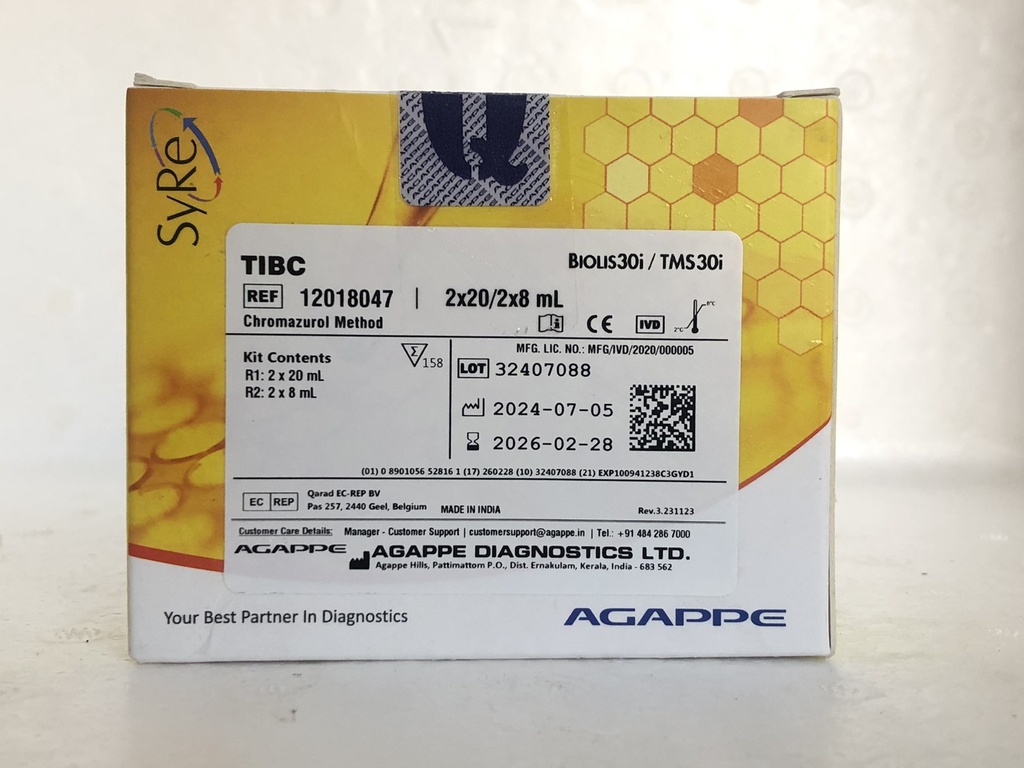 TIBC 2x20/2x8 mL_Biolis