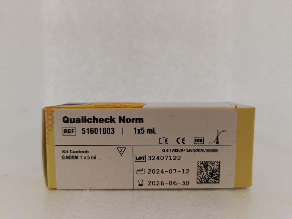 Qualicheck Norm Biochemistry Control  1  x  5 mL