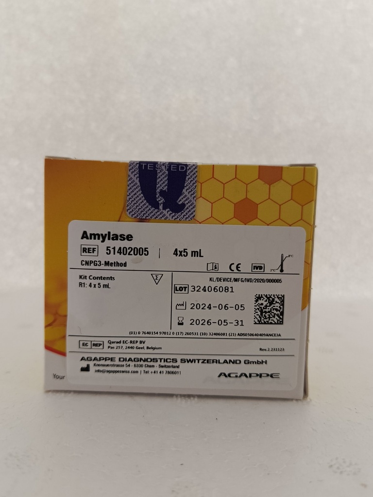 ALPHA AMYLASE  4 x 5 mL_Open